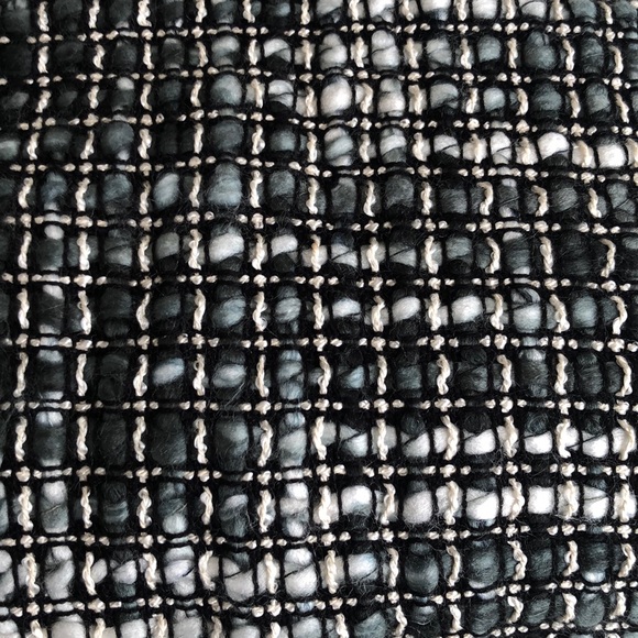 MINI SKIRT WOVEN BLACK MULTI COLOR - Picture 2 of 4